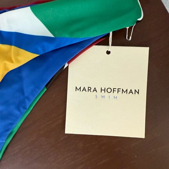 Mara Hoffman Multicolor Bikini Bottom (Kay) Size M NWT - Picture 4 of 6